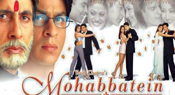 “25 Pe Toh Karni Hi Chahie..”, Says Jimmy Sheirgill On Re-Release Of ‘Timeless’ Movie ‘Mohabbatein’ On Its 25th Anniversary