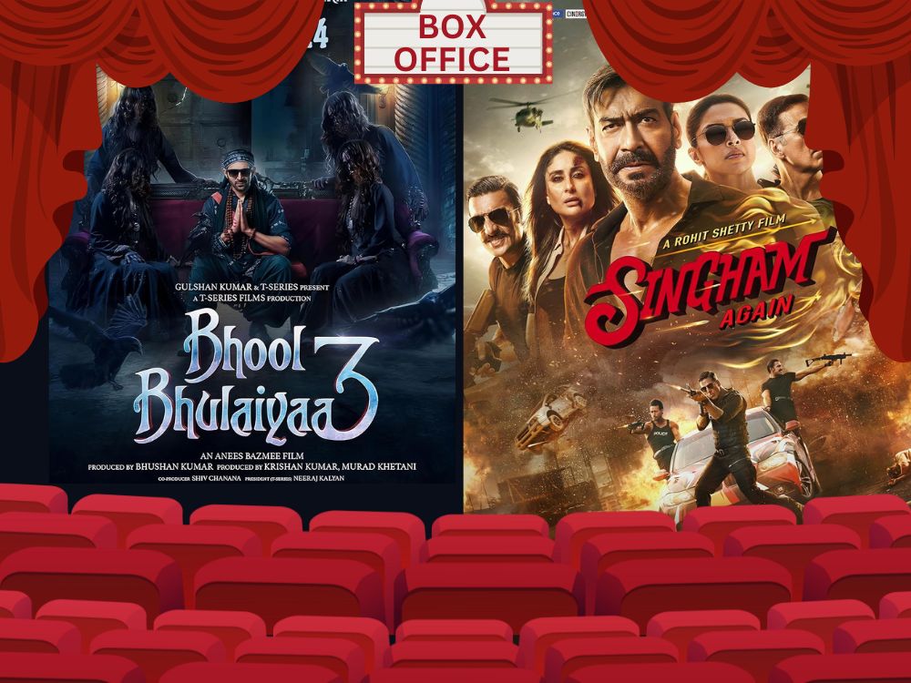 Diwali Deception? Empty Theaters Expose Hollow Hype Around ‘Singham Again’ and ‘Bhool Bhulaiyaa 3’