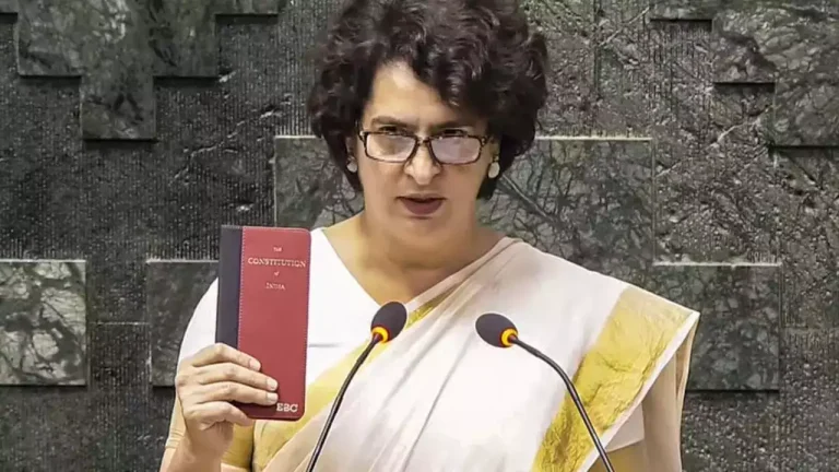 Take A Look At Priyanka Gandhi's Kerala Traditional 'Kasuva Saree' During Oath Ceremony