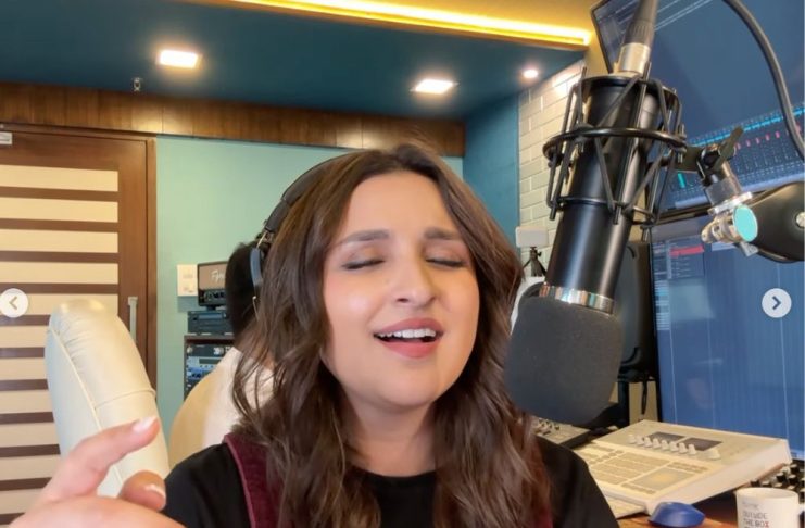 Parineeti Chopra Serenades Fans with 'Main Pareshaan' in BTS Studio Day Post