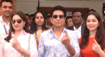 Sachin Tendulkar And Family Cast Vote In Maharashtra Assembly Elections