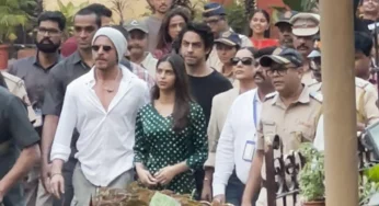 Shah Rukh Khan Along With Family Cast Vote Amid High Security In Maharashtra Polls