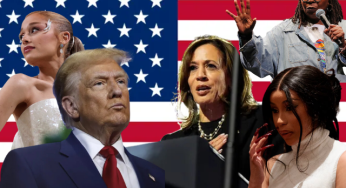 From Cardi B To Billie Eilish , See How Hollywood React To Donald Trump’s US Presidential Election Win