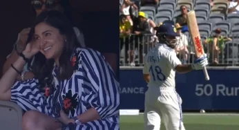 Virat Blows Kiss To Wife Anushka After Smashing Century In Perth, See Video