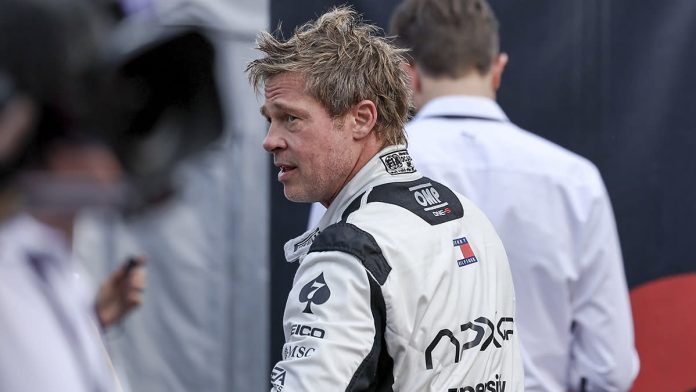 Brad Pitt Collapses While Filming F1 Crash Scene at LA Grand Prix: Health Update Issued