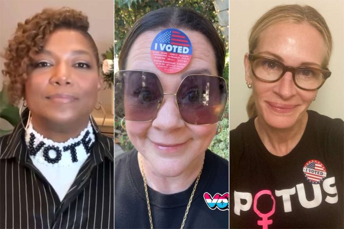 Biggest Hollywood Stars Cast Their Votes in the 2024 US Presidential Election: See