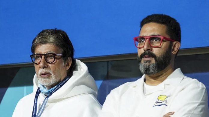 Amid Divorce Rumours, Amitabh Stands By Abhishek, Praises Performance in 'I Want To Talk'