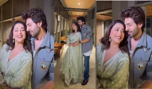 Kartik Aaryan 'Living His Dream' As He Dances With Madhuri Dixit To 'Pehla Pehla Pyar'