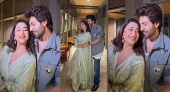 Kartik Aaryan 'Living His Dream' As He Dances With Madhuri Dixit To 'Pehla Pehla Pyar'