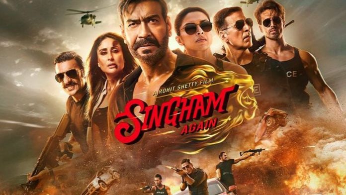 Rohit Shetty’s latest instalment in his celebrated Cop Universe, Singham Again, has made an explosive debut at the worldwide box office, raking in an impressive ₹65 crore on its first day.