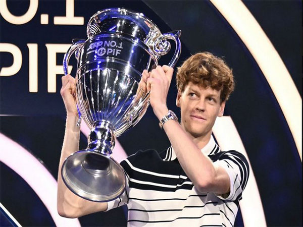 Jannik Sinner Gets Emotional After Receiving ATP Year-End World Number One Trophy