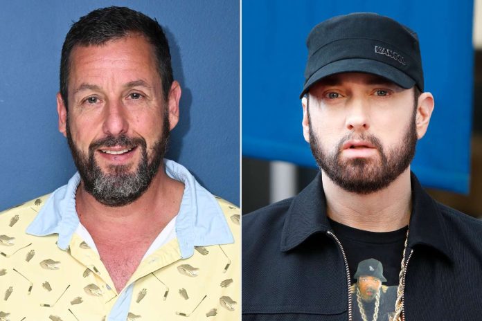 Adam Sandler Teases Eminem's Cameo In 'Happy Gilmore 2'