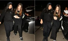 Aishwarya Rai Bachchan Jets Off With Aradhya, Greets Paps With "Merry Christmas" At Mumbai Airport