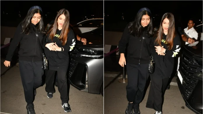 Aishwarya Rai Bachchan Jets Off With Aradhya, Greets Paps With 