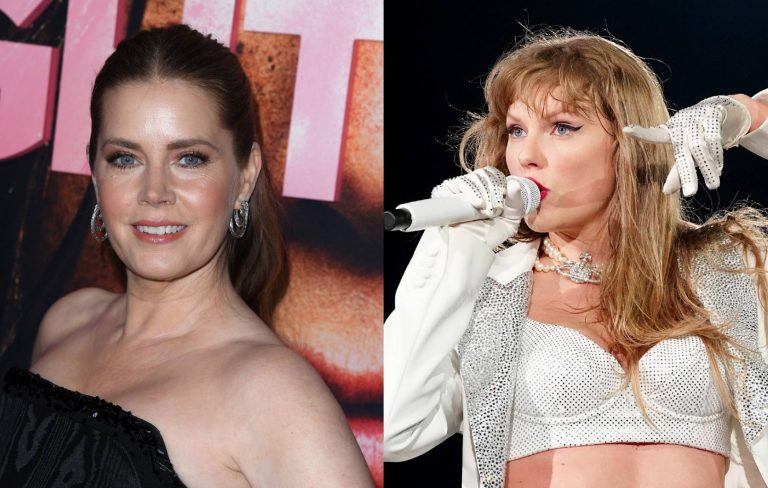Amy Adams Recalls The Time When She Shared  karaoke Stage With Taylor Swift