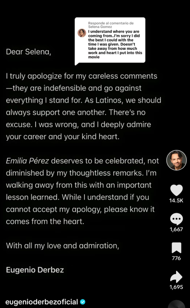 APOLOGY