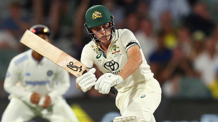 Nathan McSweeney-Labuschagne Solid Partnership Help Australia To Take Control Over India (Day 1 Stumps)