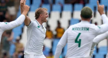 South Africa Debutant Corbin Bosch Hits Jackpot Against Pakistan With Wicket On Maiden Test Delivery