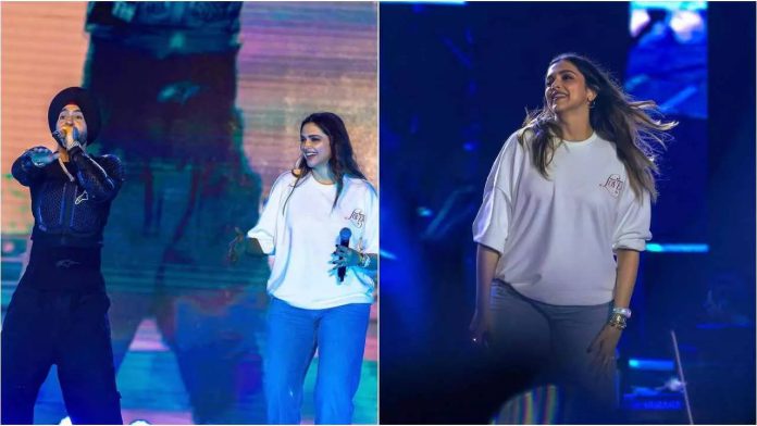 Deepika Padukone Grooves With Diljit Dosanjh On Stage In Bengaluru Concert, See Video