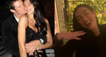 Dua Lipa Sparks Engagement Rumours with Callum Turner After Festive Photo Hints at Diamond Ring