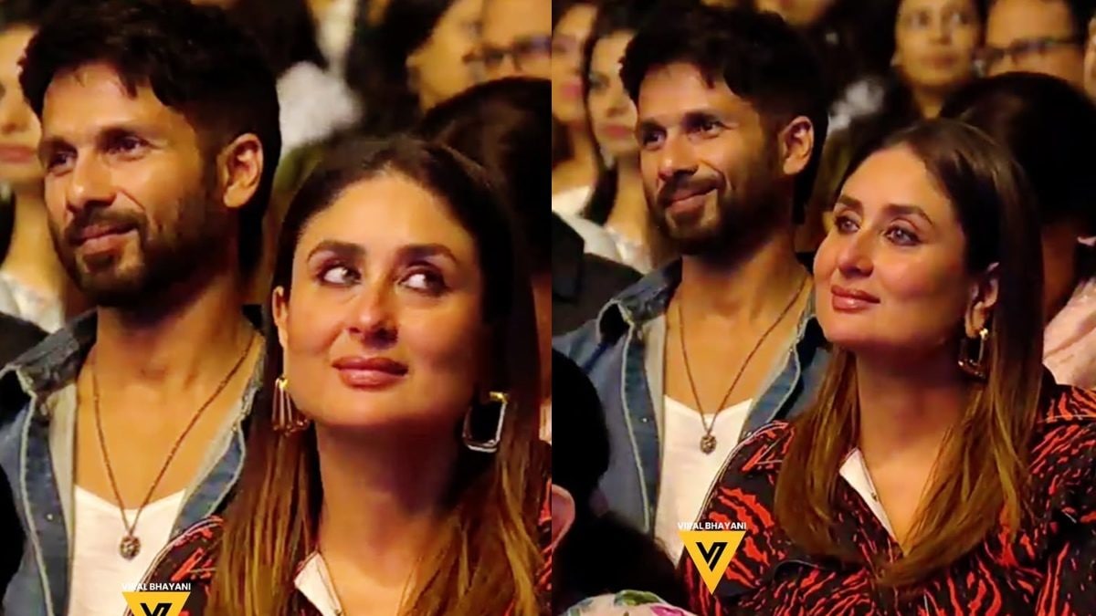 "Jab We Met" Moment: Shahid Kapoor Sits Behind Kareena Kapoor at School Event; Pics Spark Nostalgia