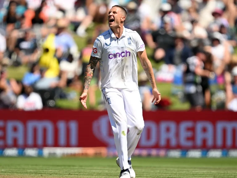 England Pacer Gus Atkinson Makes Waves Against NZ In Hamilton Test