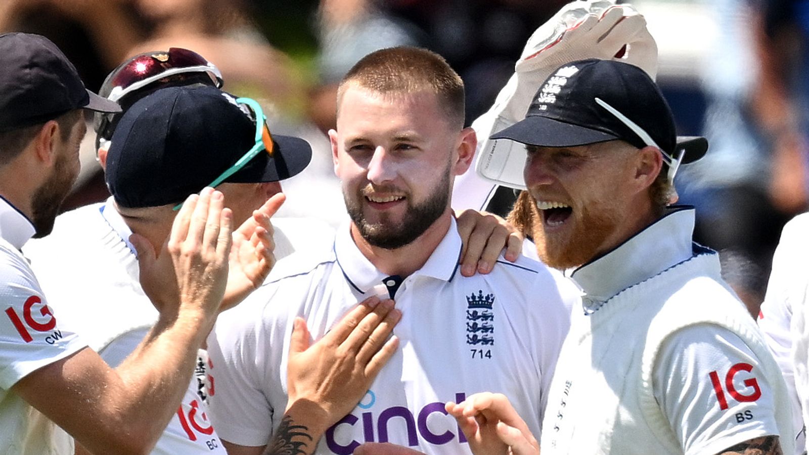 England Paceman Gus Atkinson Nabs Hat-Trick Against NZ