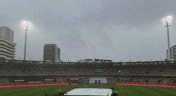 Rain Halts Play as India Struggles at 51/4 on Day 3 at The Gabba