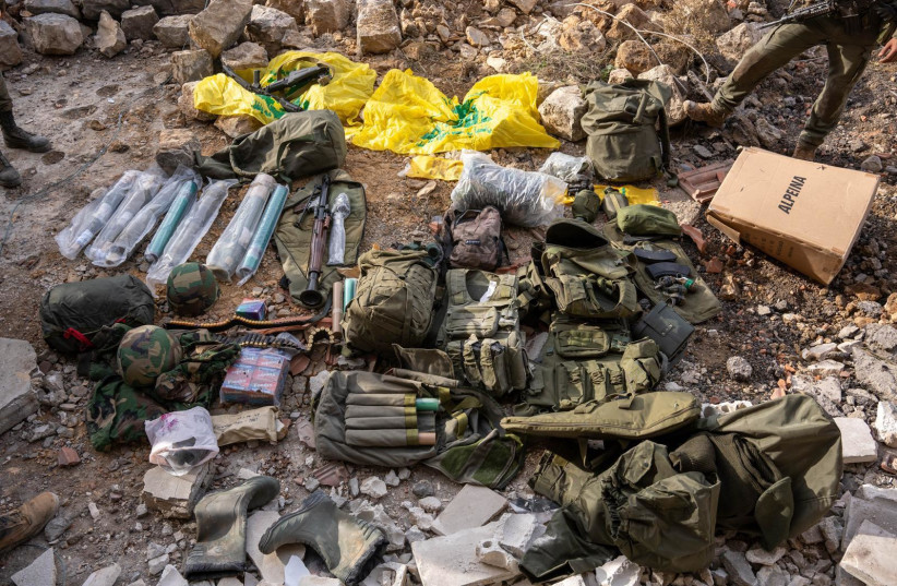 Israeli Forces Seize Over 10,000 Hezbollah Weapons in Southern Lebanon Operations