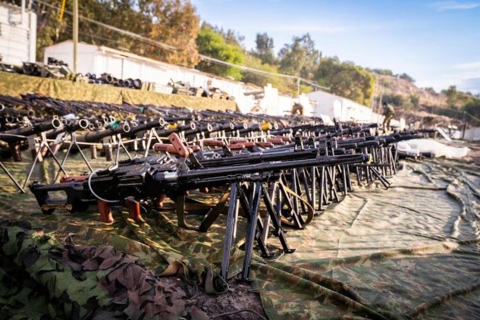 IDF Seizes Over 85,000 Hezbollah Weapons in Southern Lebanon Operations