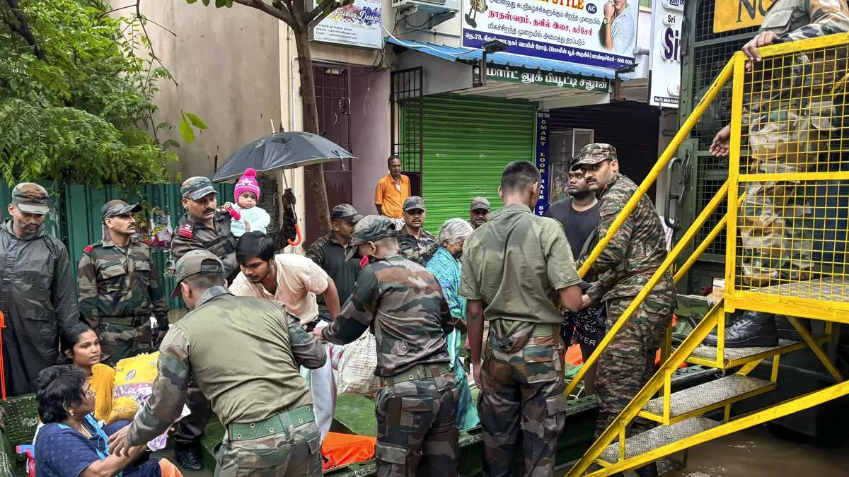 Indian Army Successfully Rescues Over 100 People In Puducherry As Cyclone Fengal Made Landfall In The RegionIndian Army Successfully Rescues Over 100 People In Puducherry As Cyclone Fengal Made Landfall In The Region