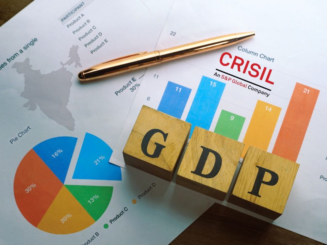 India's GDP Growth to Stabilize at 6.5-7%: CRISIL Report