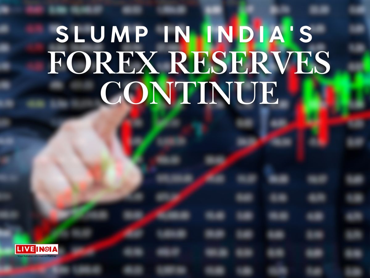 India's Forex Reserves Dip by $8.48 Billion Amid RBI Intervention to Stabilize Rupee