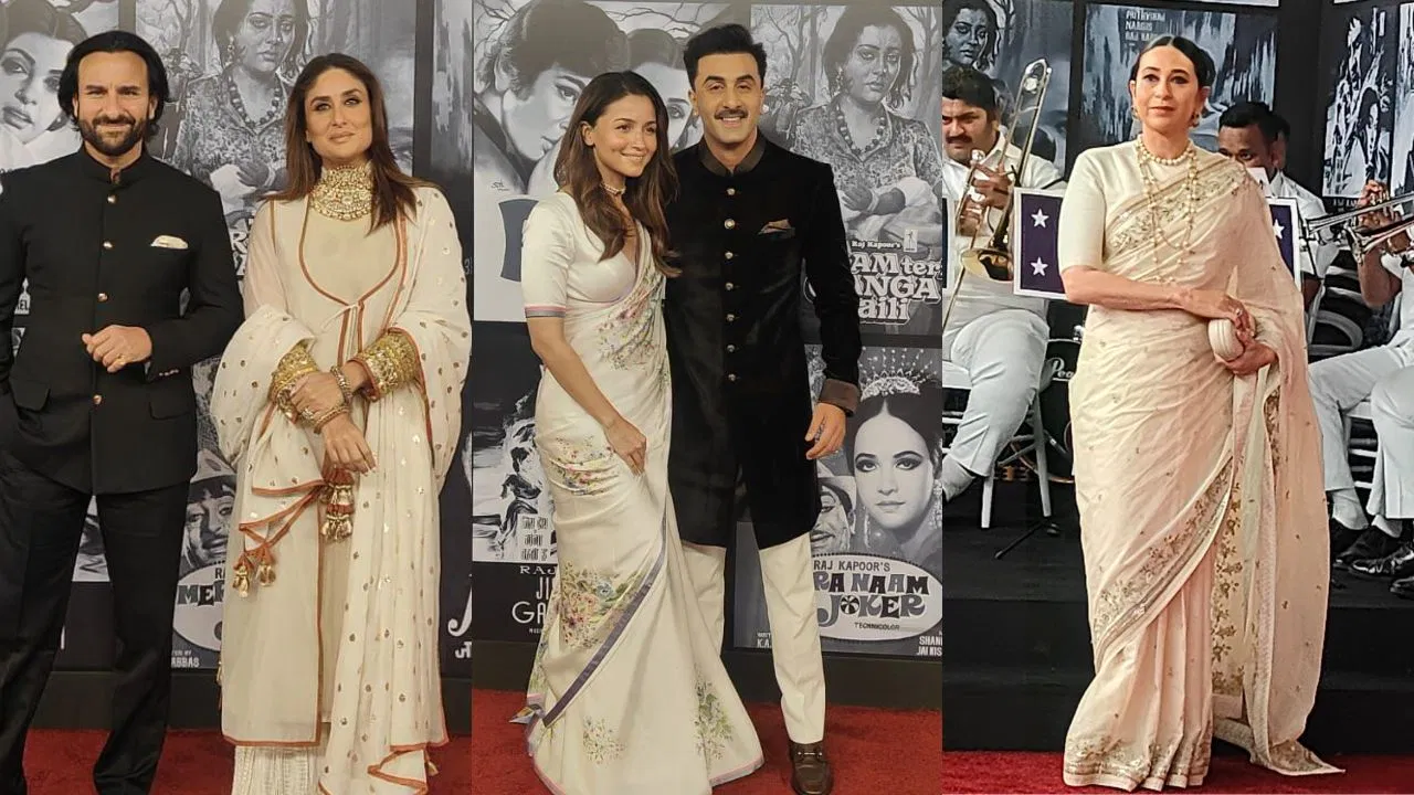 From Ranbir To Alia To Kareena, Kapoors Make Royal And Stylish Appearance To Celebrate 100th Birth Anniversary Of Raj Kapoor