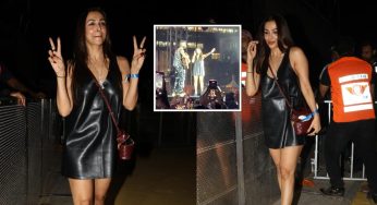 Malaika Arora Slays In Black At AP Dhillon’s Concert In Mumbai