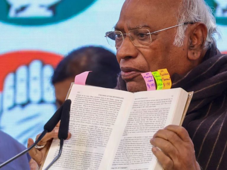 Kharge Files Privilege Notice Against Amit Shah Over Remarks on Ambedkar