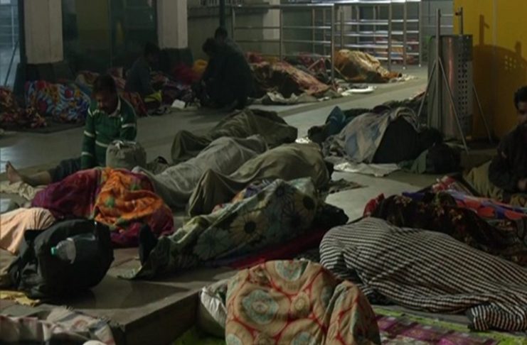 Cold Wave Grips Delhi, Night Shelters Offer Respite Amid Harsh Weather