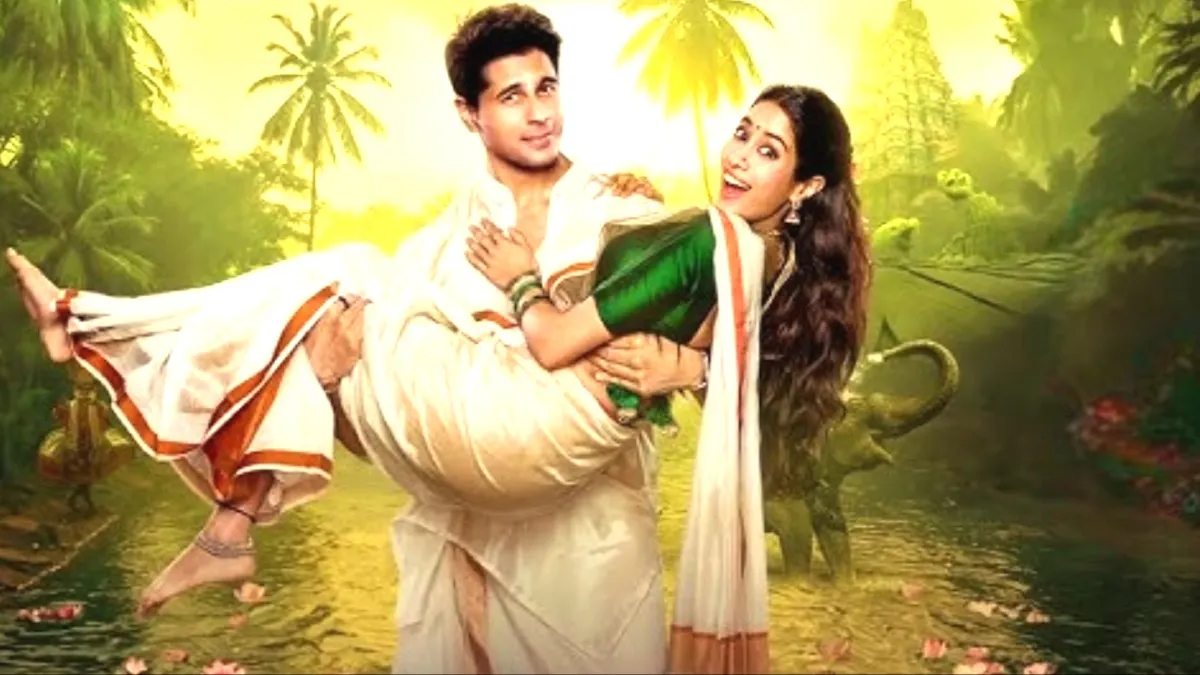 'Param Sundari' First Look Unveiled: "North Ka Munda" Sidharth Malhotra Meets "South Ki Sundari" Janhvi Kapoor