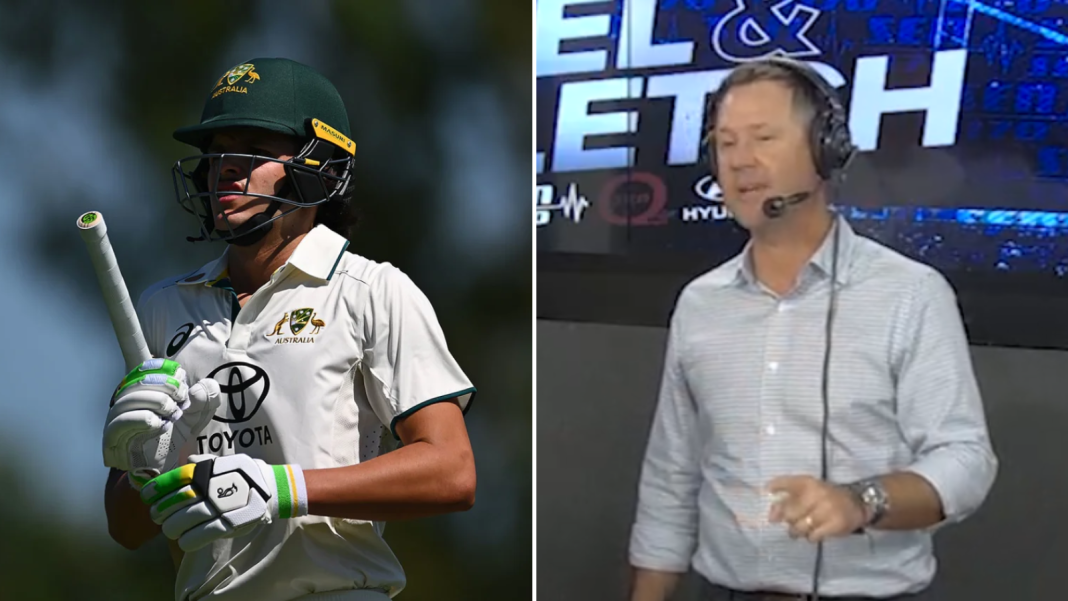 Ricky Ponting Believes In Debutant Sam Konstas's 
