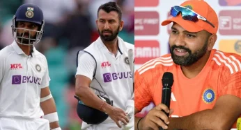 Rohit Sharma Acknowledges That Pujara-Rahane Still Have Chance To Make Comeback In India’s Test Squad