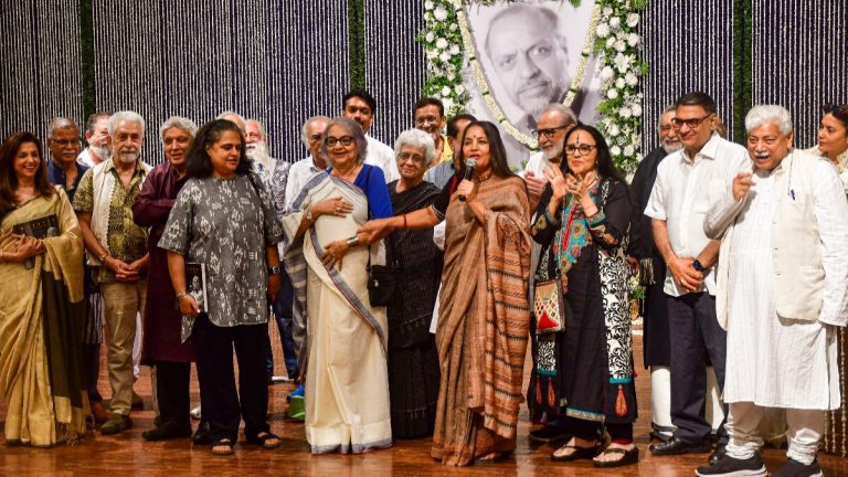 Javed Akhtar, Naseeruddin Shah, Shabana Azmi And Others Attend Shyam Benegal's Memorial Event