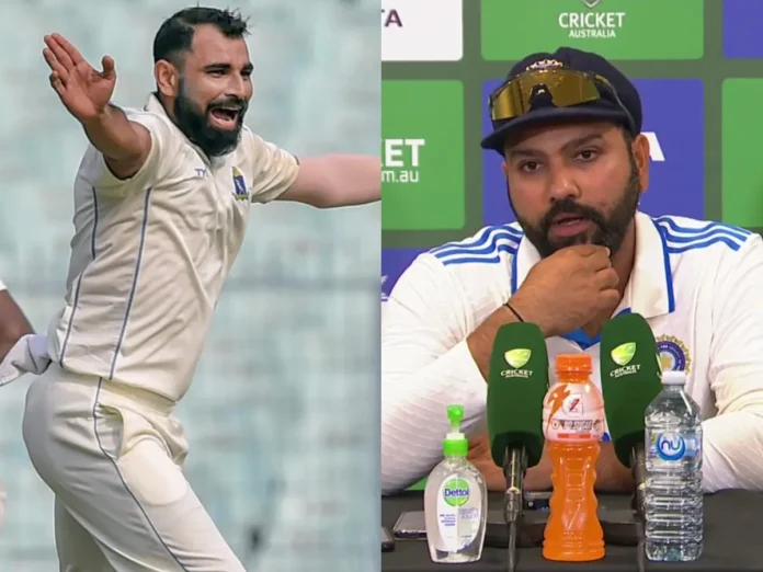 Rohit Opens Up On Shami's Potential Inclusion To India's BGT Squad