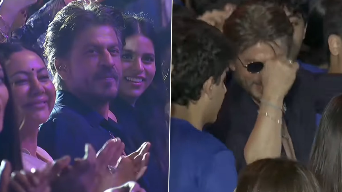 Shah Rukh Khan Grooves With Kids At Dhirubhai Ambani School's Annual Day Function