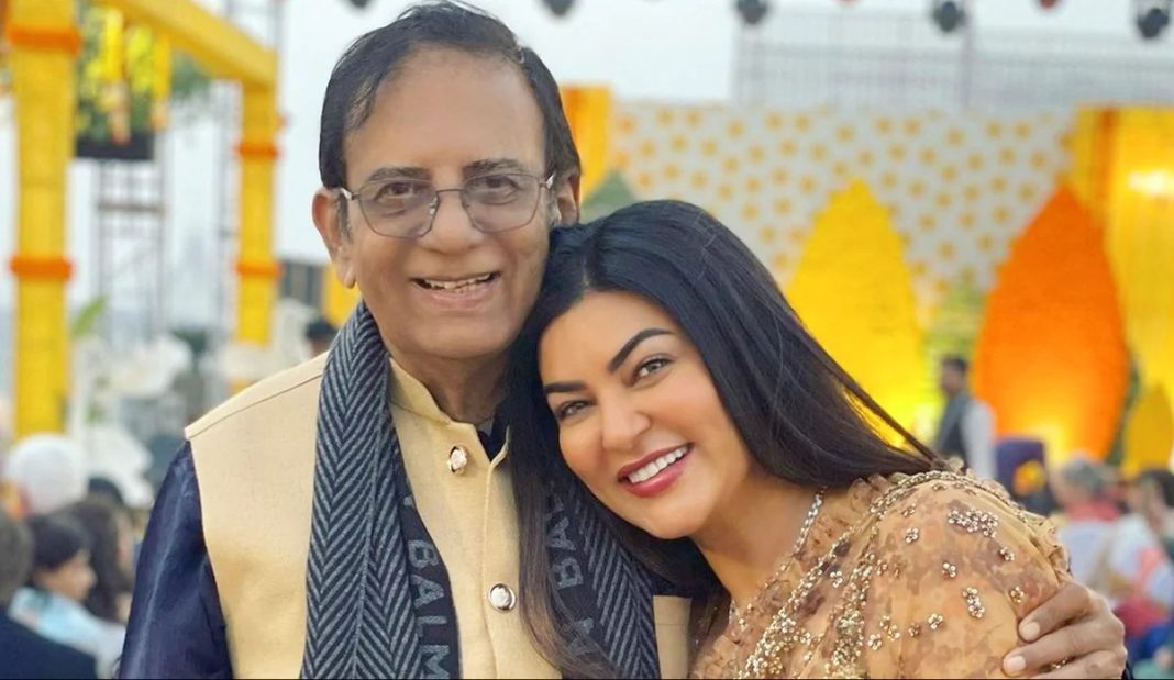 Sushmita Sen Celebrates 80th Birthday Of His Father, See Pictures