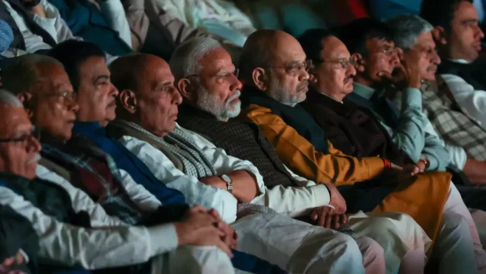 PM Modi, BJP Leaders Attend Screening of ‘The Sabarmati Report’ in Parliament, Opposition Slams Move