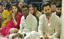 Ahead Of 'Baby John' Release, Varun Dhawan Seeks Blessings At Ujjain's Mahakaleshwar Temple