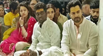 Ahead Of ‘Baby John’ Release, Varun Dhawan Seeks Blessings At Ujjain’s Mahakaleshwar Temple