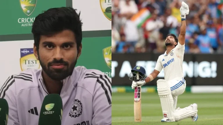 "This Will Be Remembered Forever", Says Washington Sundar On Nitish Kumar Reddy's Century At Melbourne