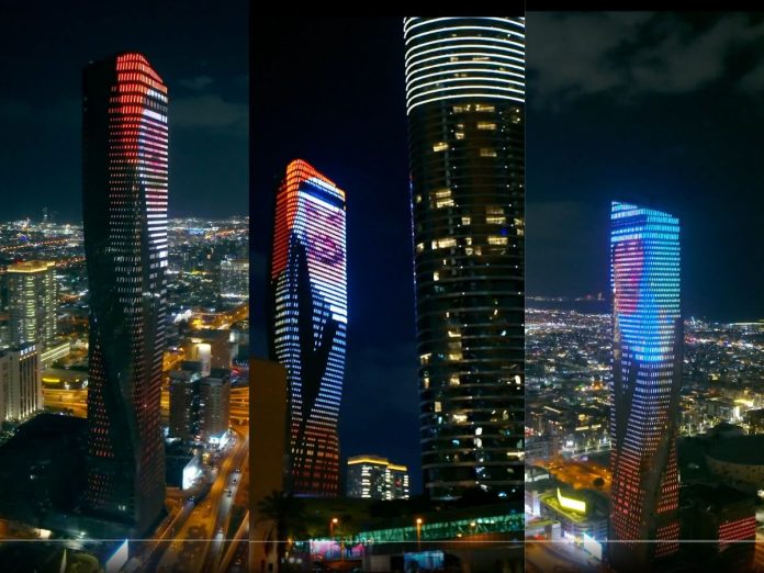 Wasl Group Lights Up Wasl Tower for UAE's 53rd Eid Al Etihad Celebration