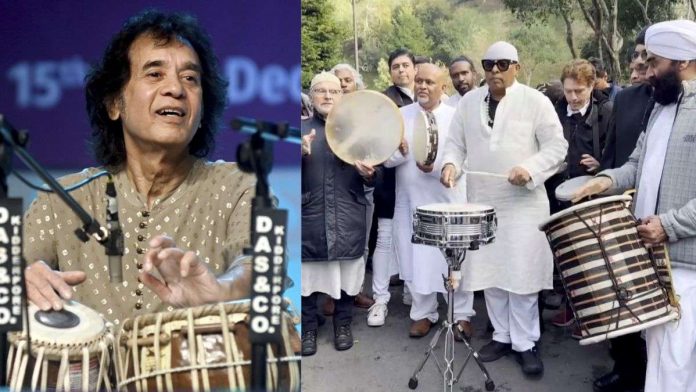 Drummer Sivamani Pays Musical Tribute To Tabla Maestro Ustad Zakir Hussain